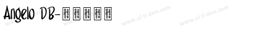 Angelo DB字体转换